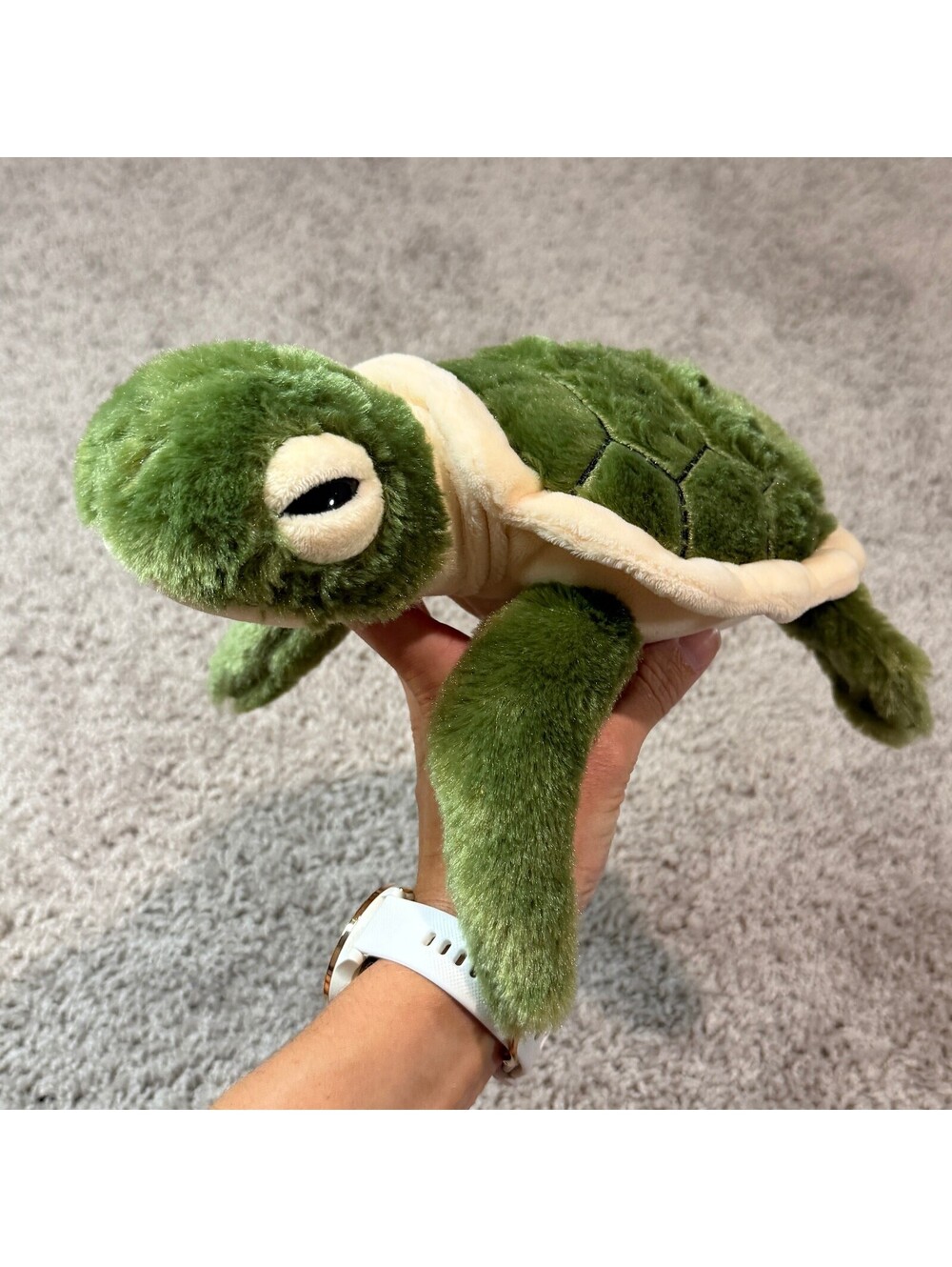 SeaWorld Plush Green Turtle Stuffed Animal